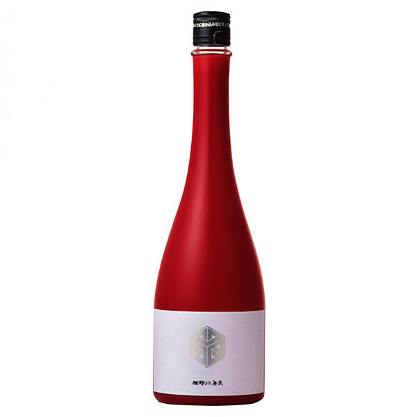 楯野川無(wú)我紅瓶純米大吟釀包裝設(shè)計(jì)欣賞(圖1)