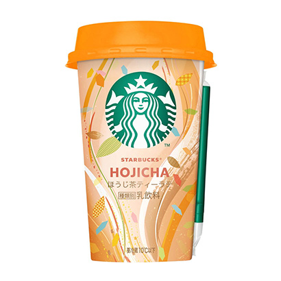 星巴克拿鐵茶三得利食品國際乳相關飲料包裝設計(圖1)