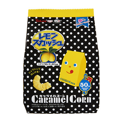 焦糖玉米檸檬壁球味東鴿點心包裝設計(圖1)