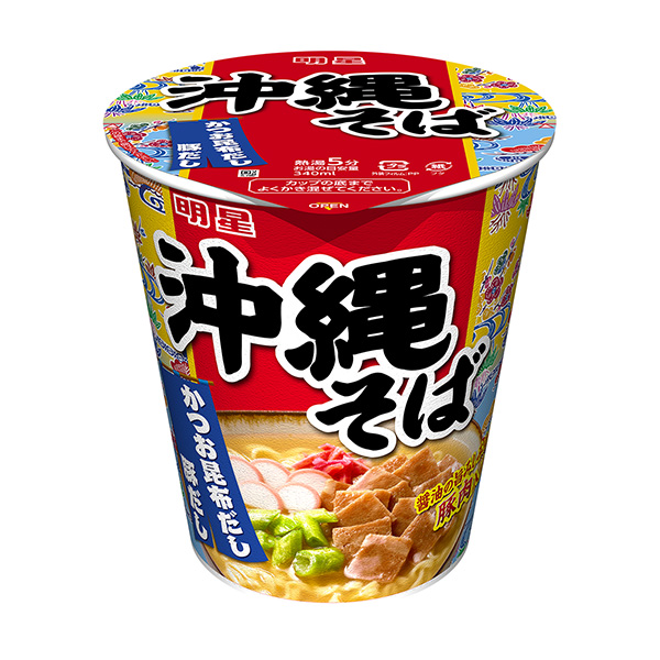 明星沖繩蕎麥面包裝設計欣賞(圖1)