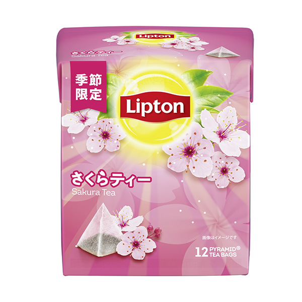 利普頓櫻花茶包包裝設(shè)計(jì)欣賞(圖1)