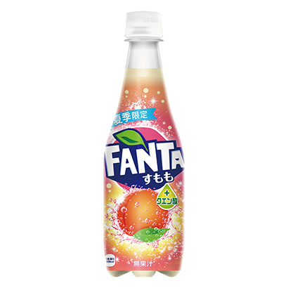 幻想桃子檸檬酸可口可樂系統(tǒng)果實清涼飲料包裝設(shè)計(圖1)