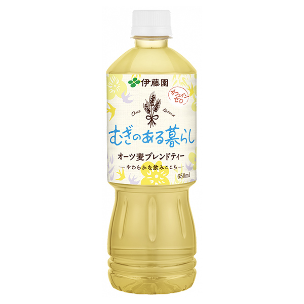 有麥子的生活燕麥混合茶伊藤園食品飲料包裝設(shè)計(jì)(圖1)