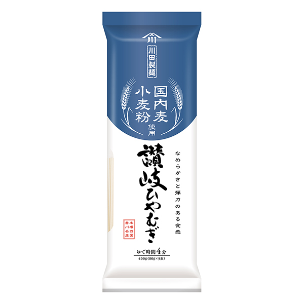 川田制面國內(nèi)麥小麥粉使用贊岐日清制粉食品飲料包裝設(shè)計(jì)(圖1)