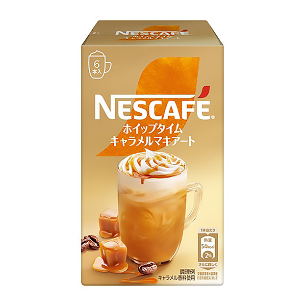 雀巢咖啡休息時間焦糖瑪奇朵雀巢日本食品飲料包裝設計(圖1)