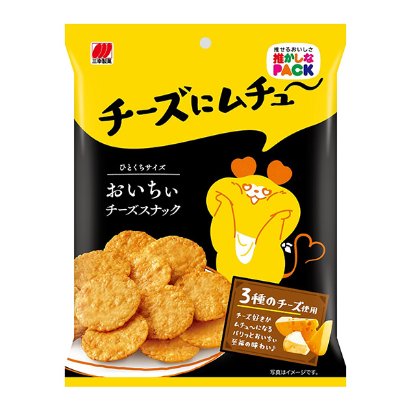 起司小吃三幸制果食品飲料包裝設計(圖1)