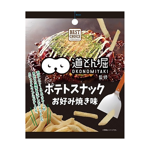 道東堀土豆點心日式蔬菜煎餅味食品飲料包裝設計(圖1)