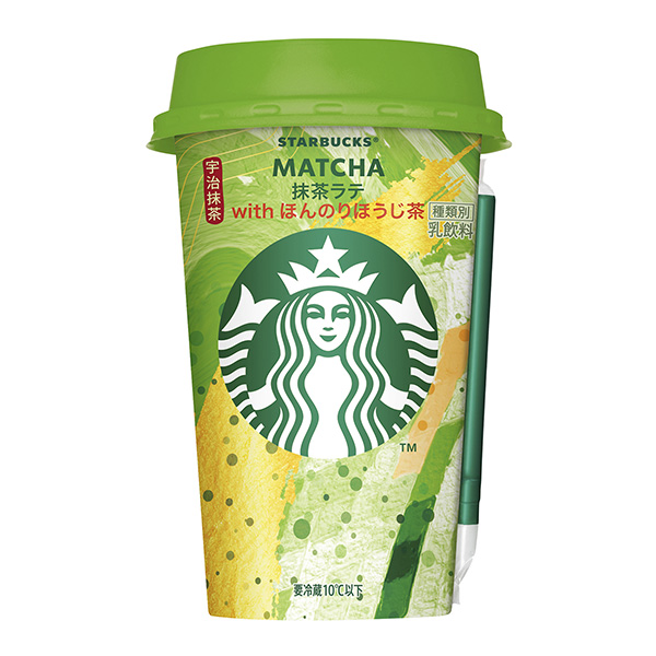 星巴克抹茶拿鐵日本茶三得利食品國際食品飲料包裝設(shè)計(圖1)