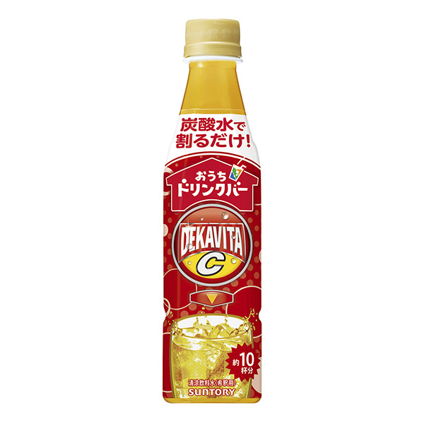 包裝設計欣賞家里飲料吧＜十卡比塔c ＞ (三得利食品國際) 2024年9月3日發售(圖1)