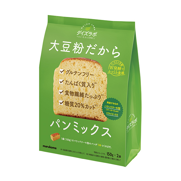 包裝設計欣賞大豆實驗室大豆粉的面包混合(馬爾科) 2024年9月上旬上市(圖1)