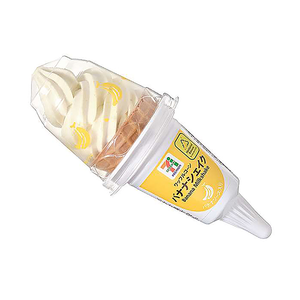 包裝設計欣賞7高級華夫餅玉米香蕉奶昔(7& I控股) 2024年6月3日發售(圖1)