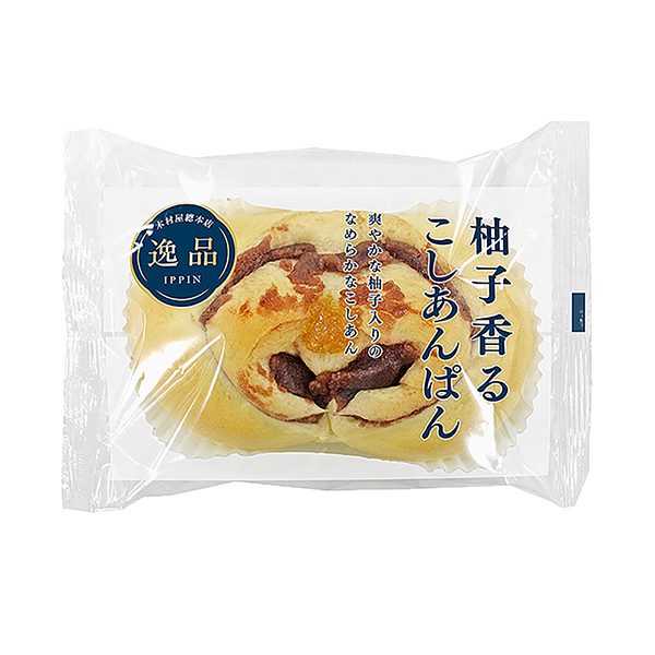 包裝設計欣賞柚子香豆沙(木村屋總總店) (圖1)