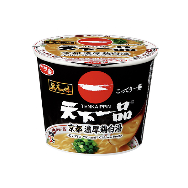 包裝設計欣賞札幌一番名店的味道＜天下一品京都濃厚雞白湯迷你杯＞ (太陽食品) (圖1)