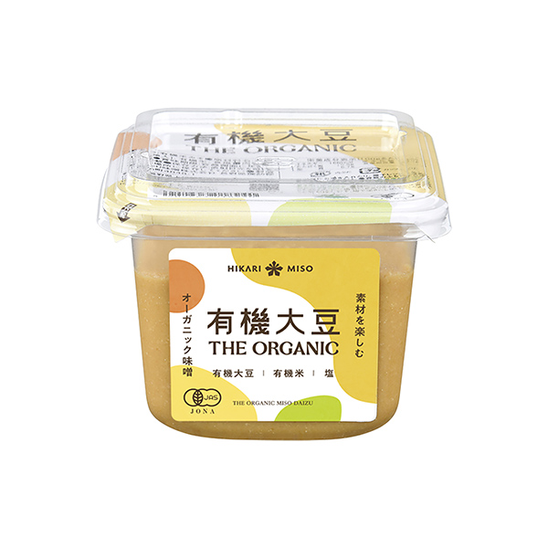 包裝設計欣賞THE ORGANIC ＜有機大豆＞ (光味增) (圖1)
