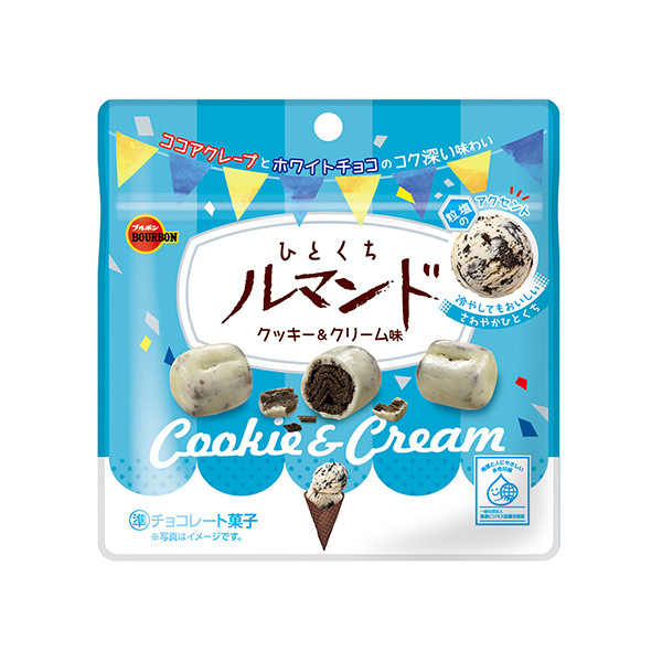 包裝設計欣賞口耳曼多＜餅干&奶油味＞ (波旁) (圖1)