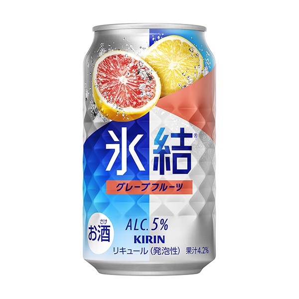 包裝設計欣賞麒麟冰結＜葡萄柚＞ (麒麟啤酒) (圖1)