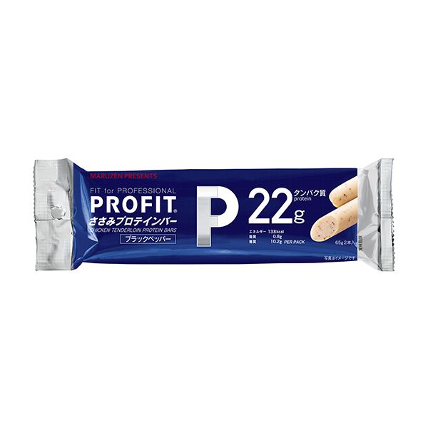 包裝設計欣賞PROFIT剪刀蛋白棒＜黑椒＞ (丸善) (圖1)