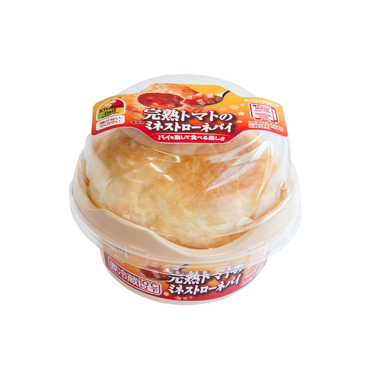 包裝設計欣賞燉肉餡餅＜熟透的番茄肉醬餡餅＞ (伊藤火腿) (圖1)