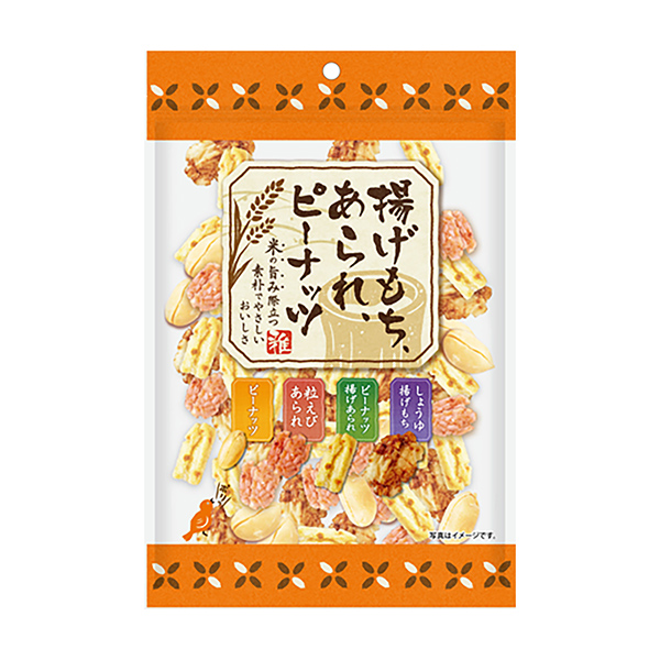 包裝設計欣賞油炸年糕，哎呀，花生(克利特) (圖1)