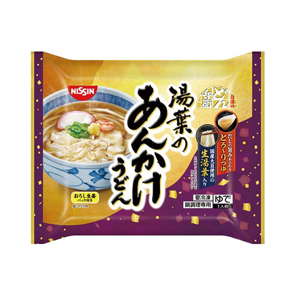 包裝設計欣賞冷凍日清的烏冬兵衛＜豆腐皮燴面＞ (日清食品冷凍) (圖1)
