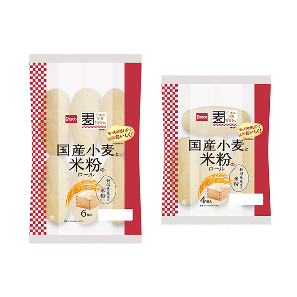 包裝設計欣賞國產小麥和米粉卷(敷島制面包) (圖1)