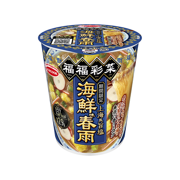 包裝設計欣賞福福彩菜＜上海風旨鹽海味春雨＞ (王牌廚師) (圖1)