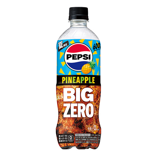 包裝設計欣賞百事BIG ZERO＜PINEAPPLE ＞ (三得利食品國際) (圖1)