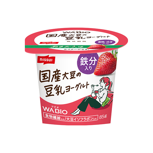 包裝設(shè)計欣賞WABIO國產(chǎn)大豆的豆?jié){酸奶＜甜味＞ (日本) (圖1)