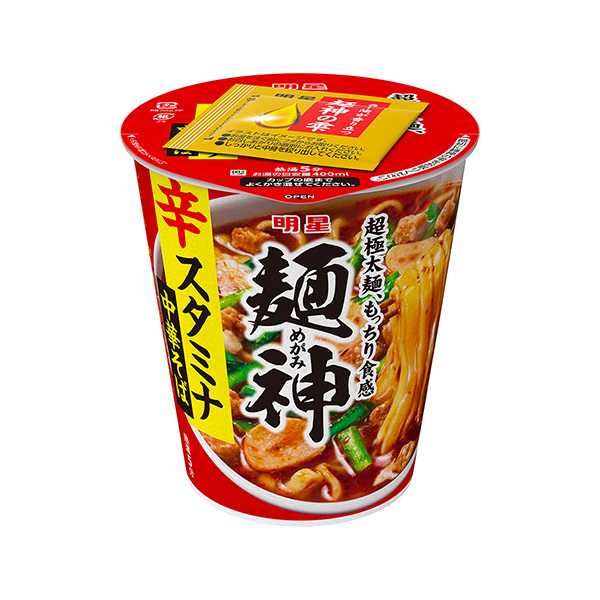 包裝設計欣賞明星面神杯＜辣味中華蕎麥面＞ (明星食品) (圖1)