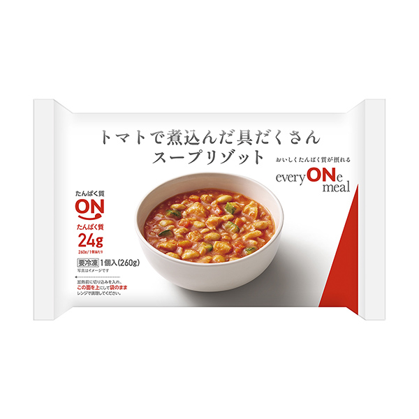 包裝設計欣賞用西紅柿燉的配料很多湯燴飯(日本火腿) (圖1)
