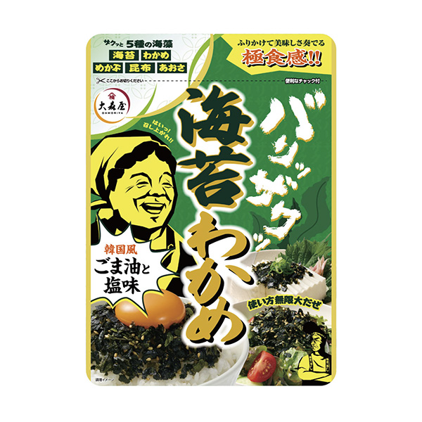包裝設計欣賞巴里扎·庫克海苔裙帶菜(大森屋) (圖1)